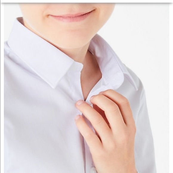 2 for $20 *NWT* Non-Iron Shirts, size 6-7 - Picture 3 of 8